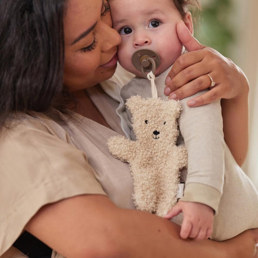 SCHNULLERTUCH TEDDY BEAR NATUREL
