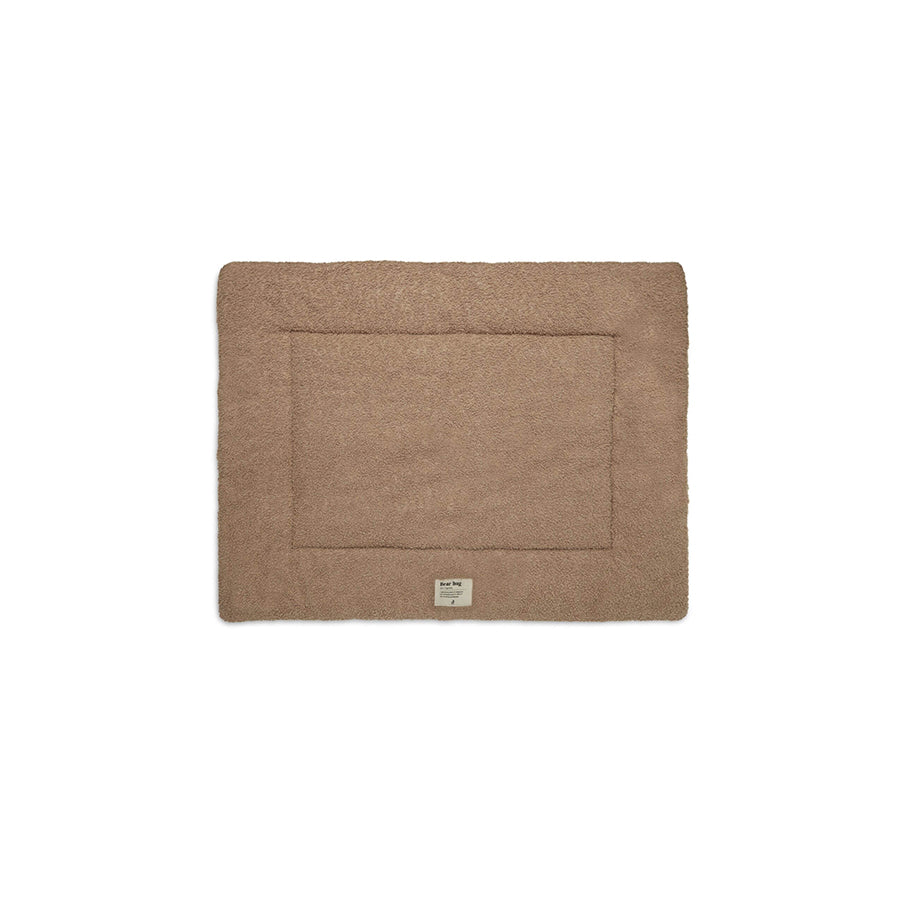 Jollein - Krabbeldecke Bouclé Braun 80x100cm
