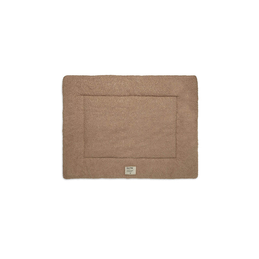 Jollein - Krabbeldecke Bouclé Braun 80x100cm