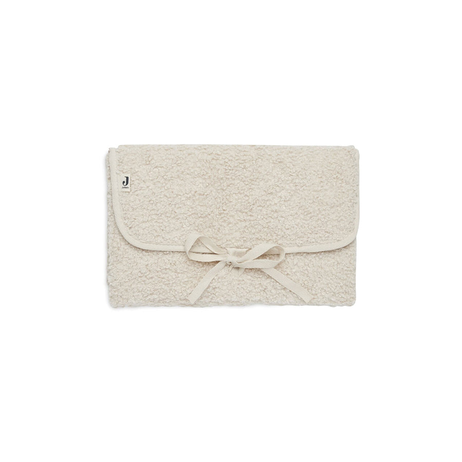 Jollein - Reise-wickelunterlage "Bouclé" Creme