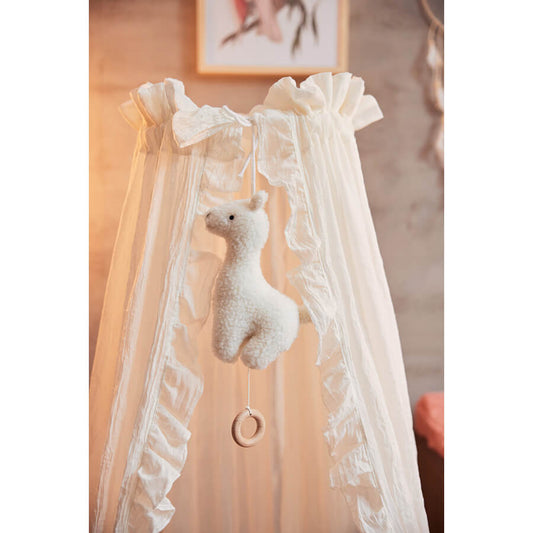 SPIELUHR LAMA OFF-WHITE