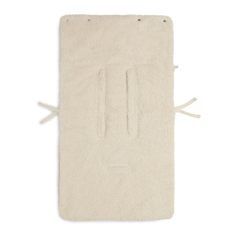 Jollein - Fusssack Bouclé/Jersey Creme