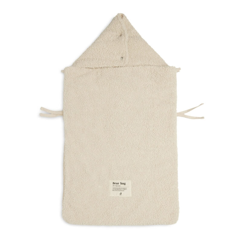 Jollein - Fusssack Bouclé/Jersey Creme