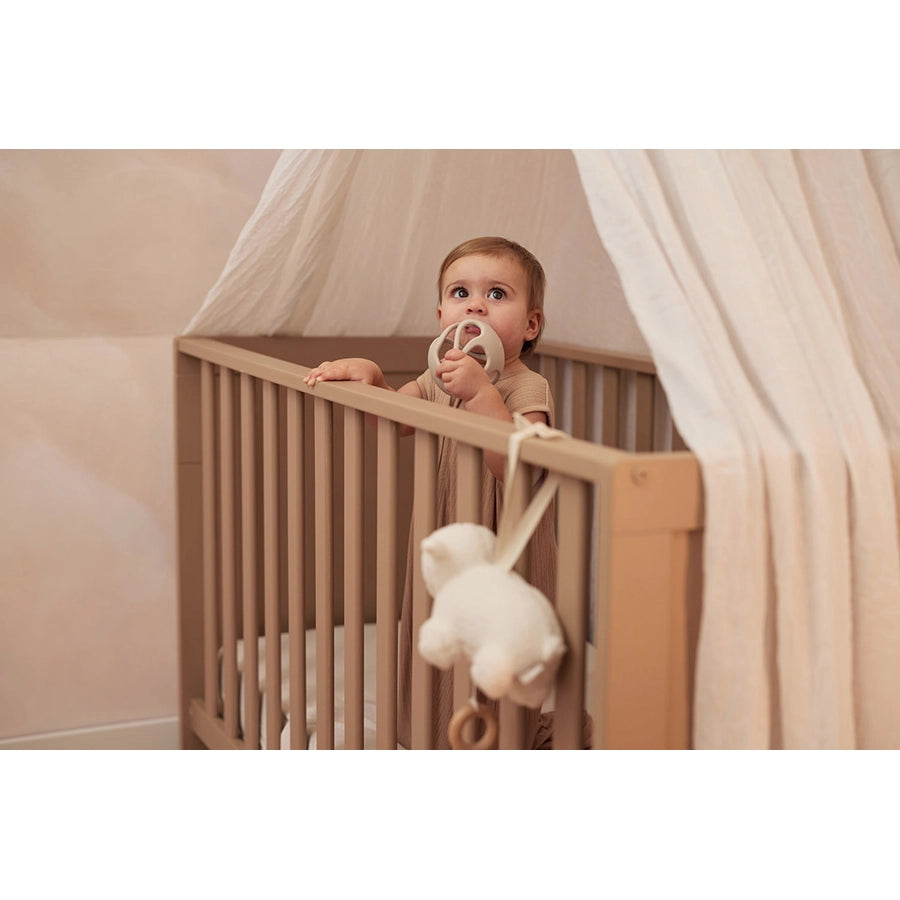 Jollein - Silikon Beißring Ball, weich, sicher & flexibel Ø 9,5 cm