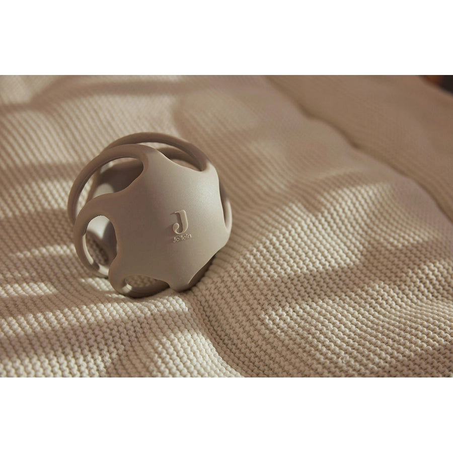Jollein - Silikon Beißring Ball, weich, sicher & flexibel Ø 9,5 cm