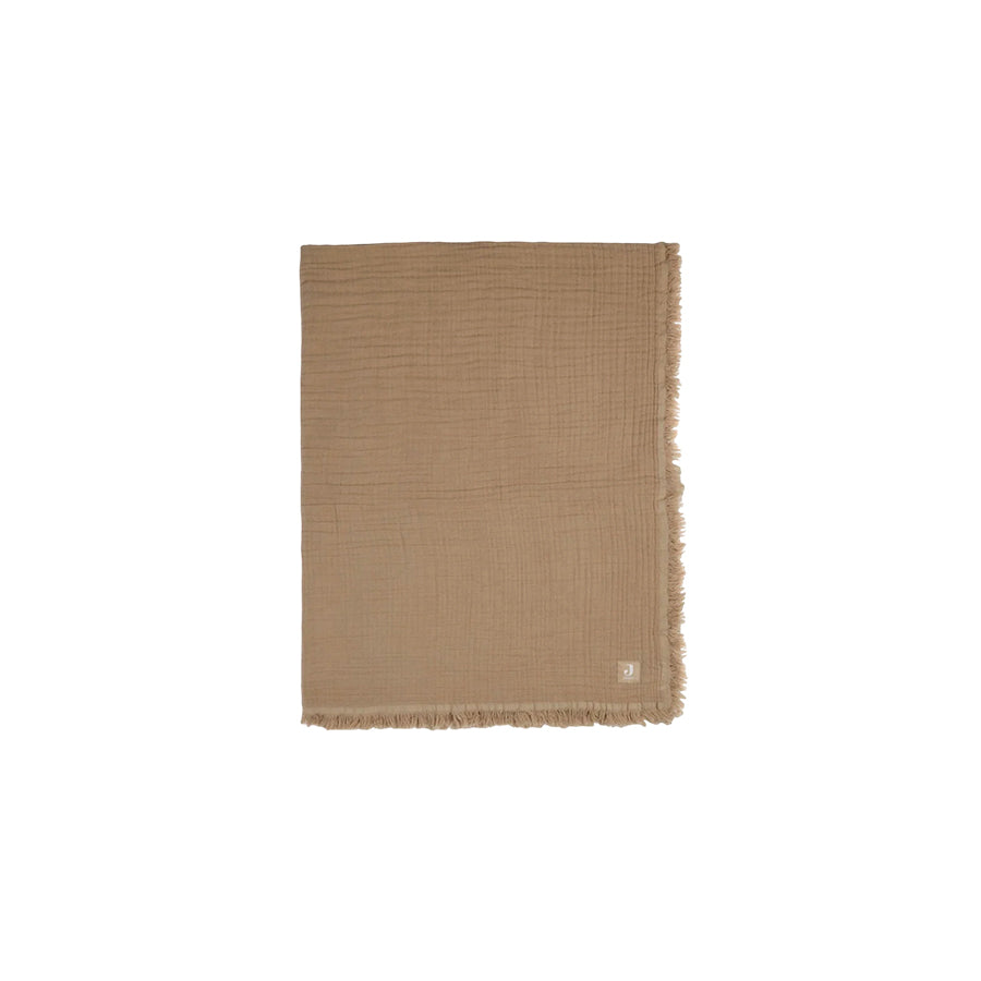 Jollein – Musselin Decke für Kinderbett Bio-Baumwolle GOTS, 120x120 cm