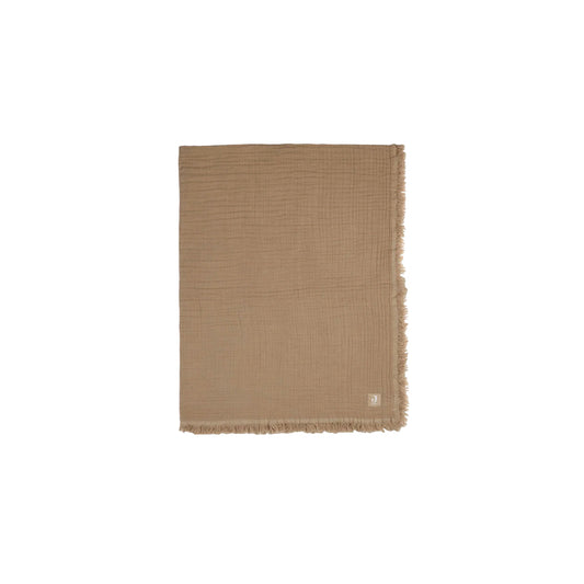 Jollein – Musselin Decke für Kinderbett Bio-Baumwolle GOTS, 120x120 cm