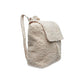 Jollein – Kinder Rucksack "Bouclé Beige", 29 x 23 x 12 cm