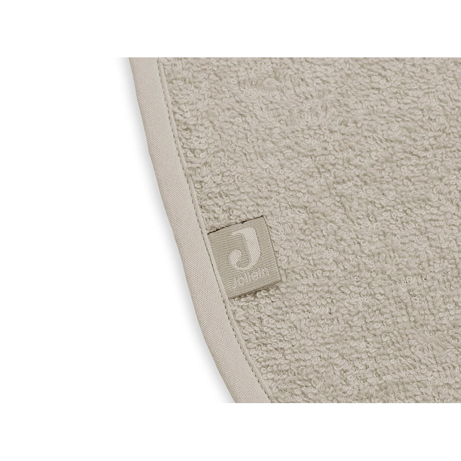 Jollein – Lätzchen Frottee Beige aus 100% Baumwolle, 37x27 cm