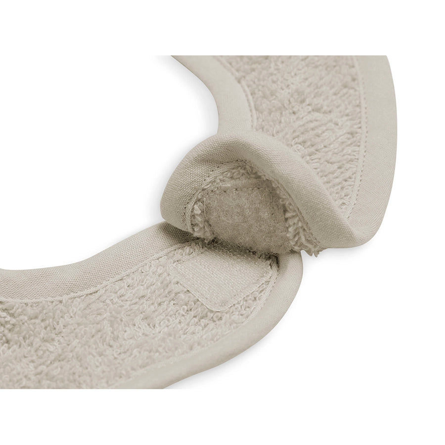 Jollein – Lätzchen Frottee Beige aus 100% Baumwolle, 37x27 cm