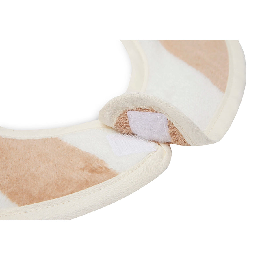 Jollein – Lätzchen Set Bio-Baumwolle Frottee GOTS, gestreift, 2er Pack