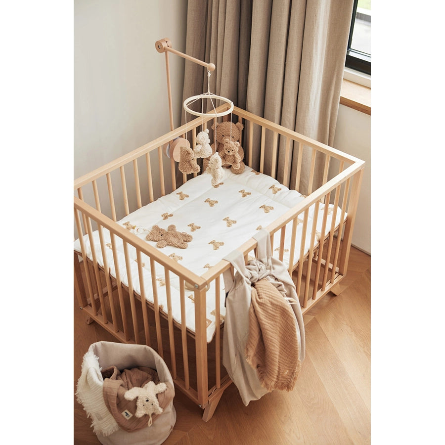 Jollein – Mobile Halter Holz FSC höhenverstellbar fürs Babybett