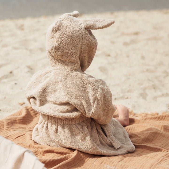 BADEMANTEL BUNNY NOUGAT