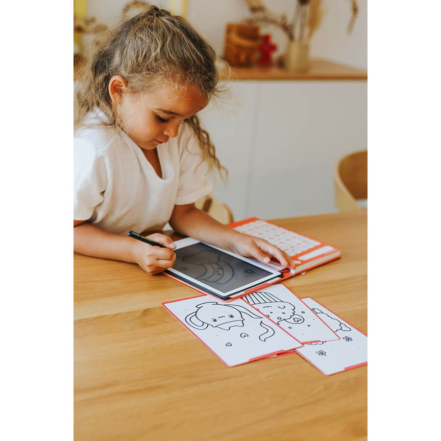 KIDYWOLF KIDYDRAW MINI LCD Zeichentablet "Kawaii" – 30 Motive