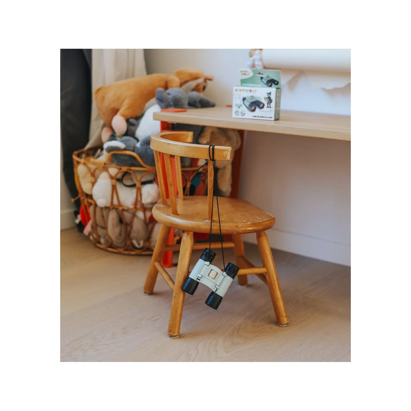 KIDYWOLF Kinder Fernglas „Kidybinocular“ – 10x Zoom, grün