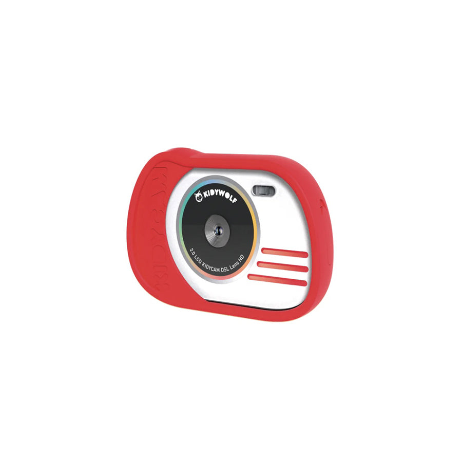 KIDYWOLF Kidycam – Wasserdichte Kinderkamera rot, 8 MP, Video 1080p