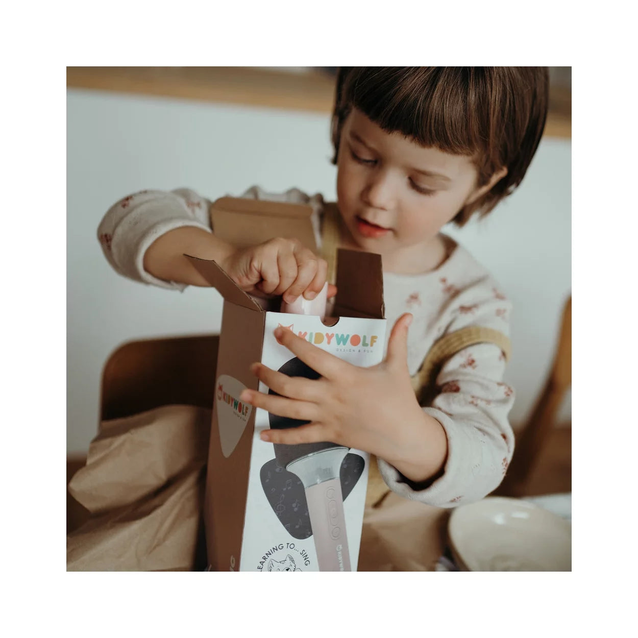 Kidywolf – Kidymic Kinder Mikrofon Bluetooth & mit LED Licht