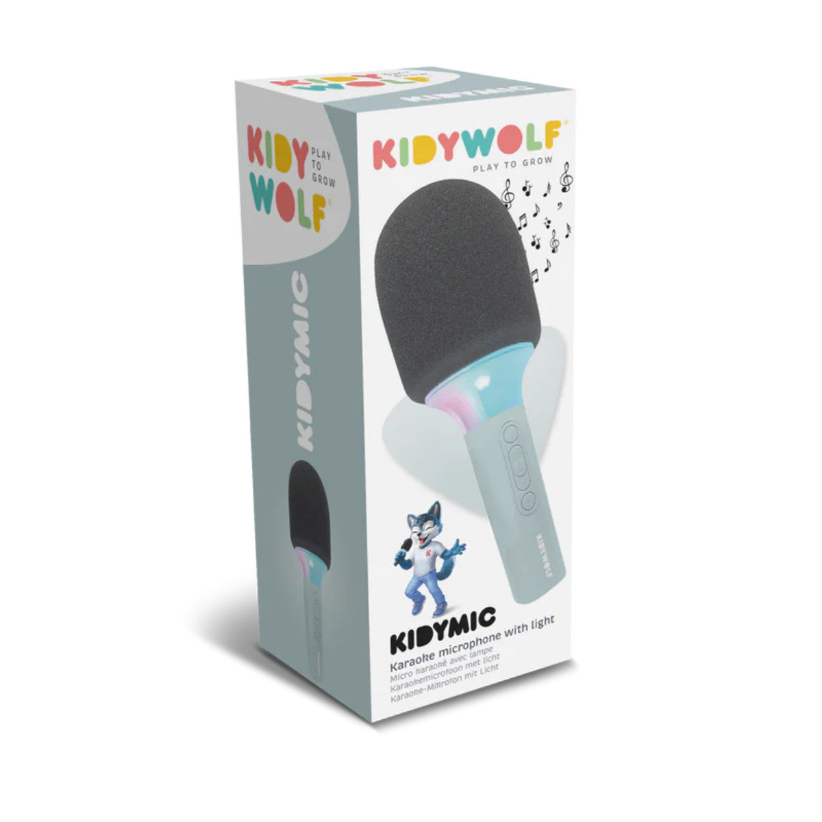 Kidywolf – Kidymic Kinder Mikrofon Bluetooth & mit LED Licht