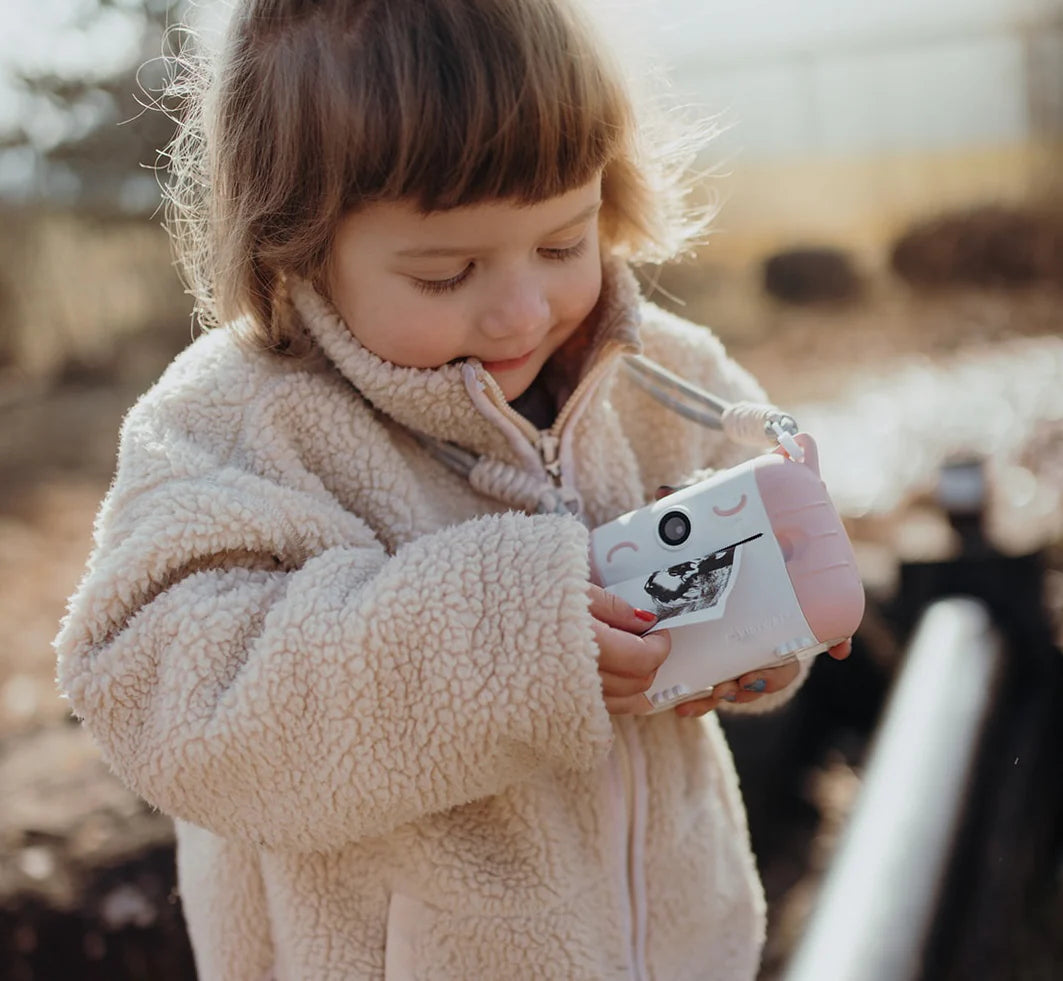 Kidywolf – Kidyprint Printkamera für Kinder "Peach" mit Sofortdruck