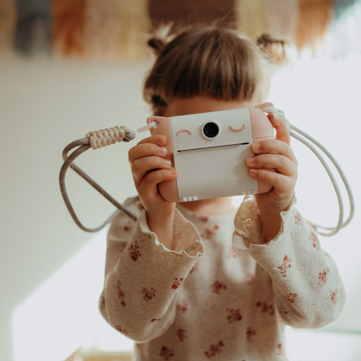 Kidywolf – Kidyprint Printkamera für Kinder "Peach" mit Sofortdruck
