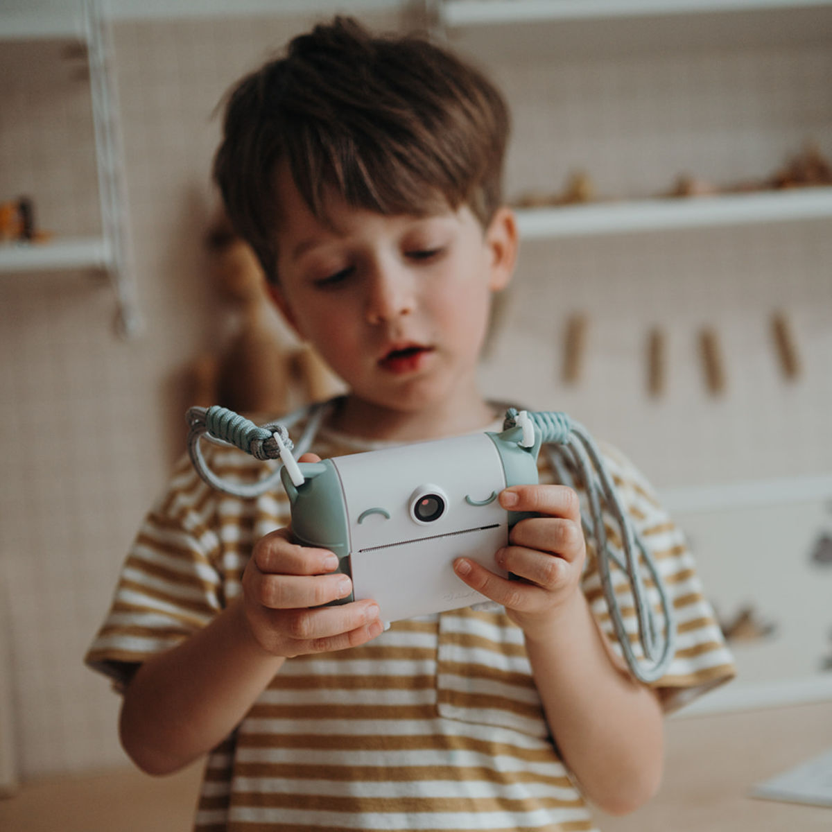 Kidywolf – Kidyprint Printkamera für Kinder "Green" mit Sofortdruck