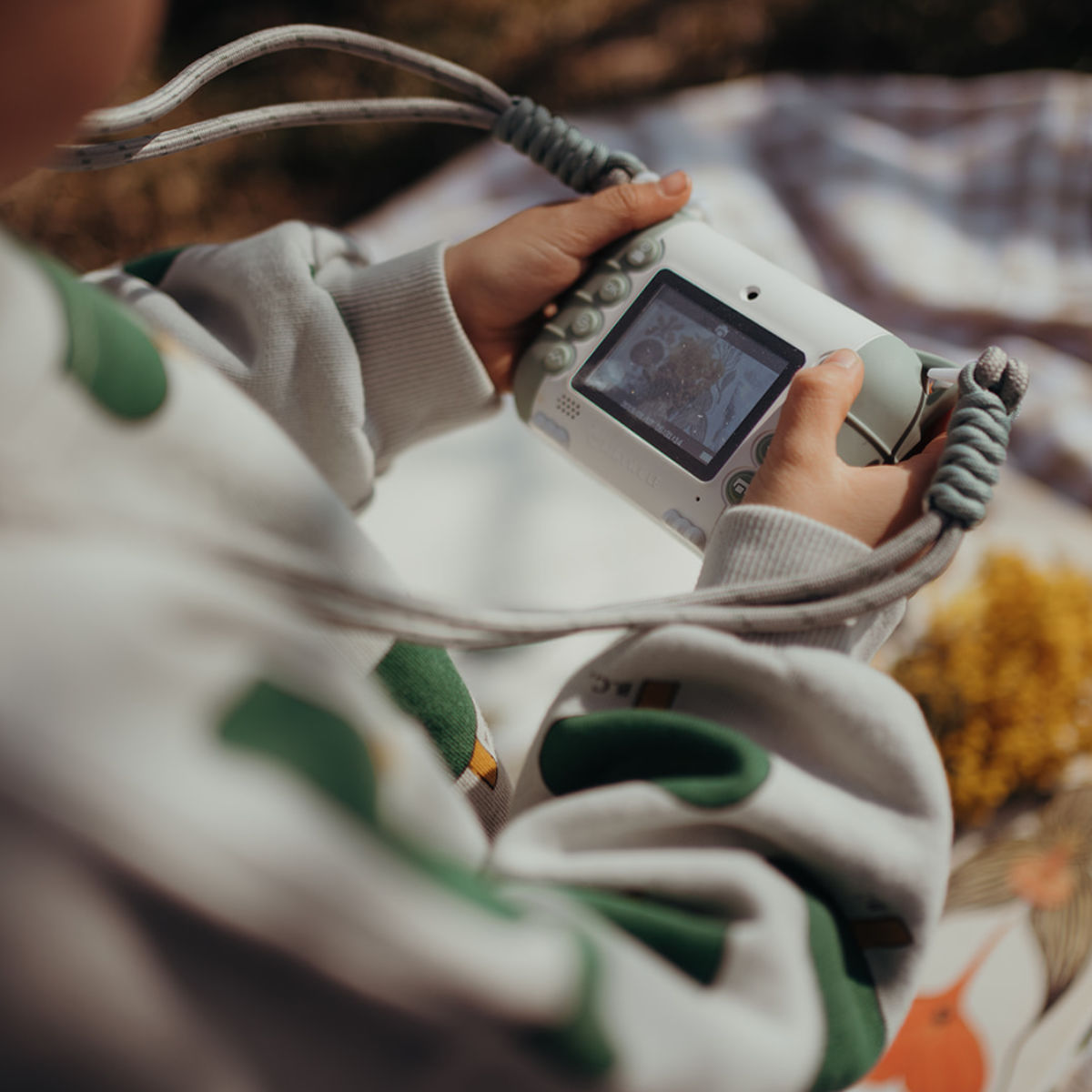 Kidywolf – Kidyprint Printkamera für Kinder "Green" mit Sofortdruck