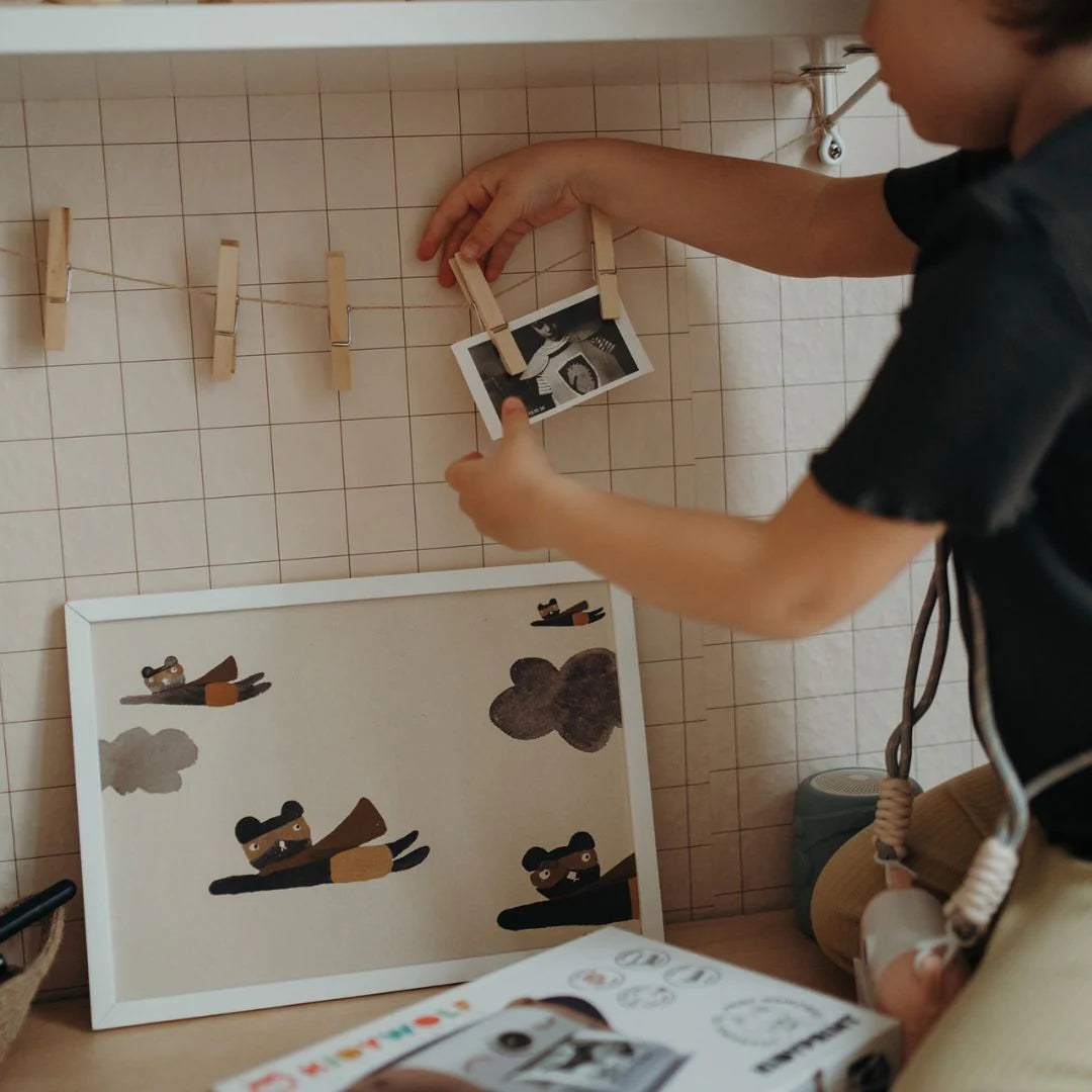 Kidywolf – Kidyprint Printkamera für Kinder "Peach" mit Sofortdruck