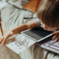 KIDYWOLF KIDYDRAW MINI LCD Zeichentablet "Kawaii" – 30 Motive