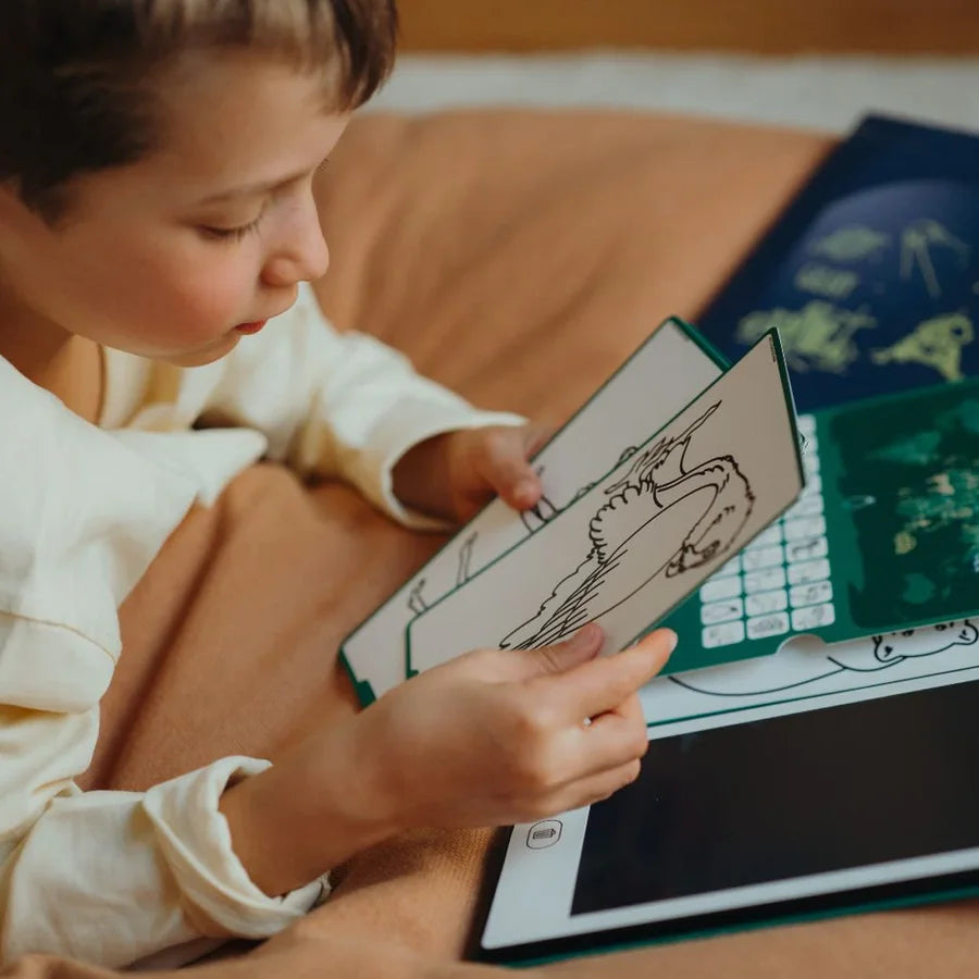 KIDYWOLF KIDYDRAW MINI LCD Zeichentablet "Wild Animals" – 30 Motive