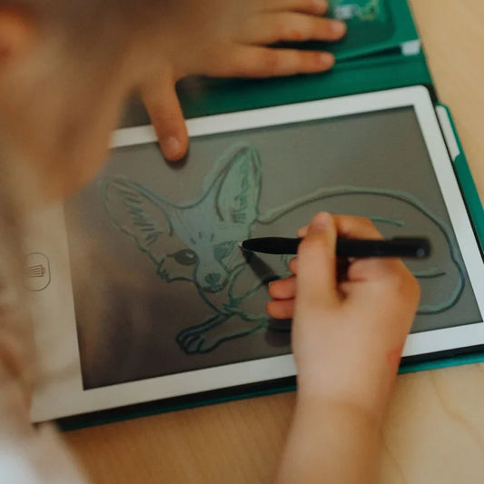 KIDYWOLF KIDYDRAW MINI LCD Zeichentablet "Wild Animals" – 30 Motive