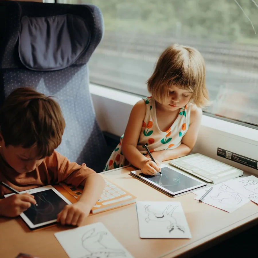 KIDYWOLF KIDYDRAW MINI LCD Zeichentablet "Space" – 30 Motive