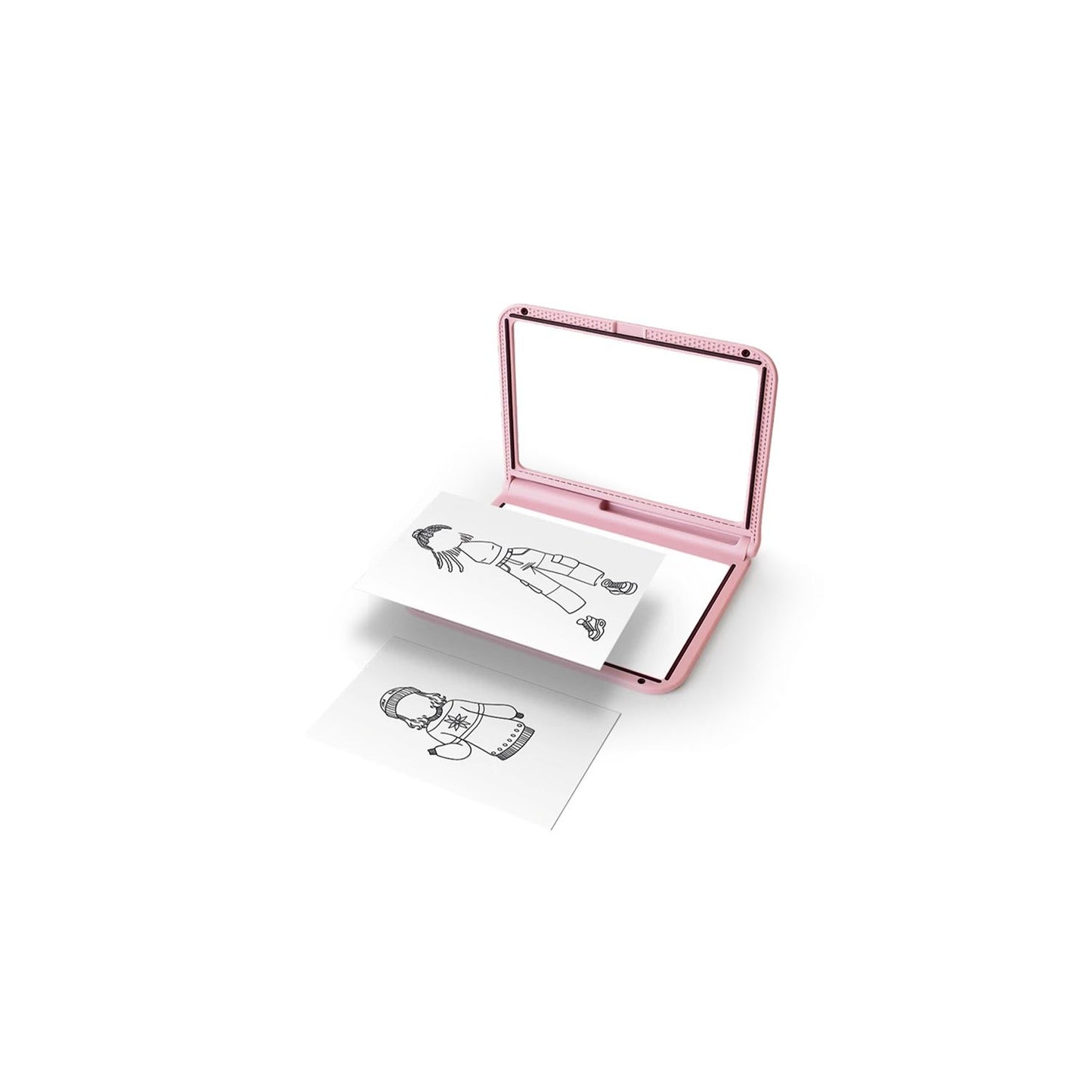 KIDYWOLF - Kidydraw Pro Fashion – LED Leuchttafel & Maltafel 2-in-1