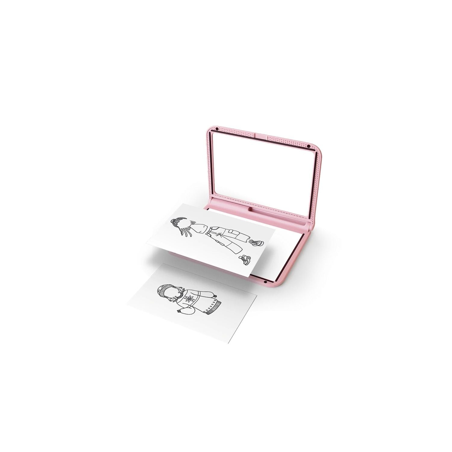 KIDYWOLF - Kidydraw Pro Fashion – LED Leuchttafel & Maltafel 2-in-1