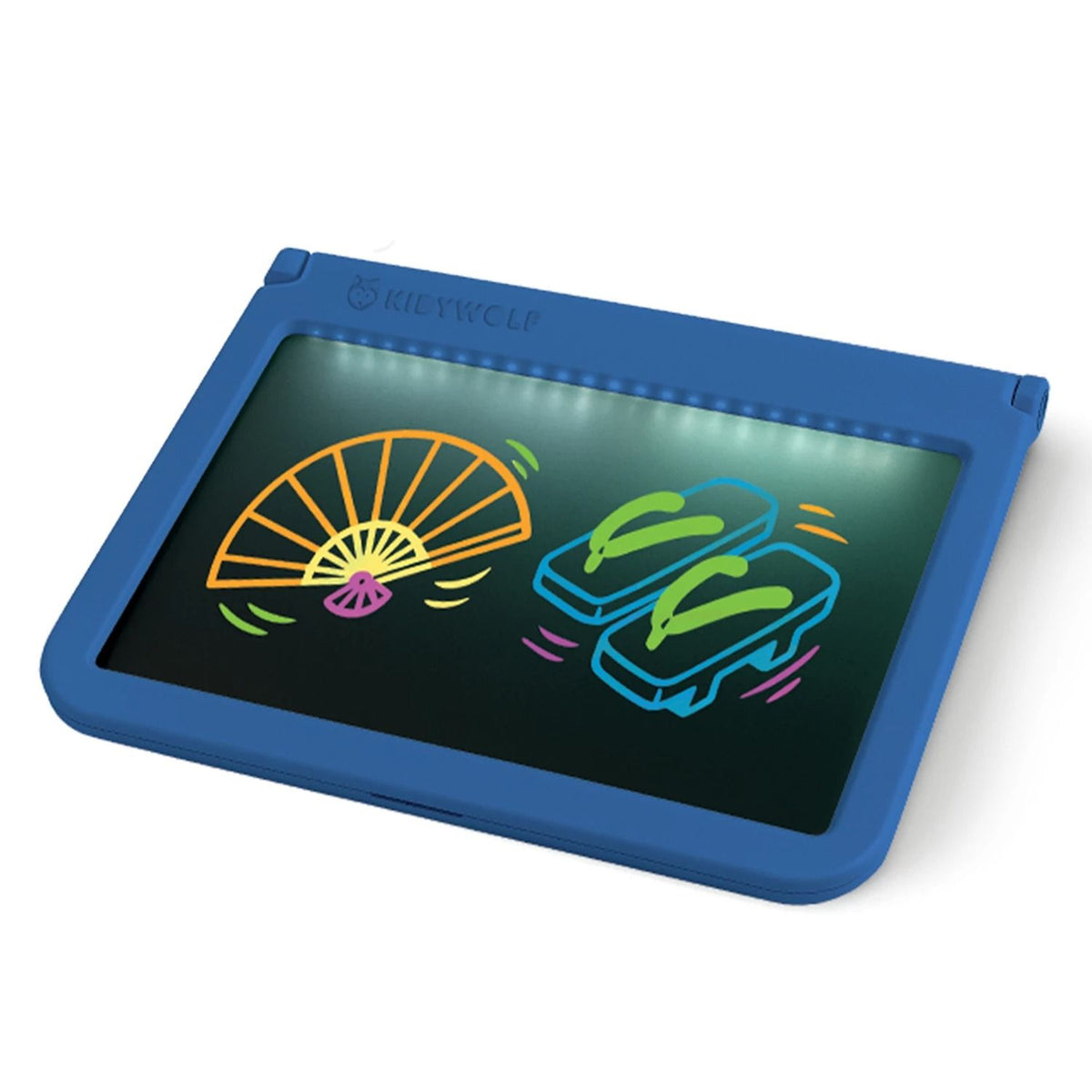 KIDYWOLF Kidydraw Pro Manga – LED Leuchttafel & Maltafel 2-in-1, blau