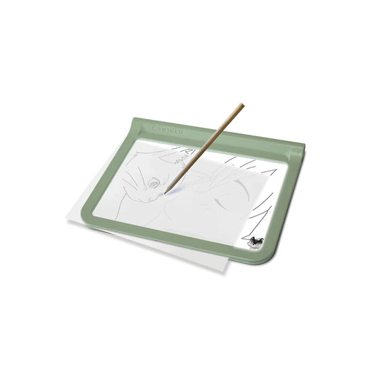 KIDYWOLF Kidydraw Pro – LED Leuchttafel & Maltafel 2-in-1, grün