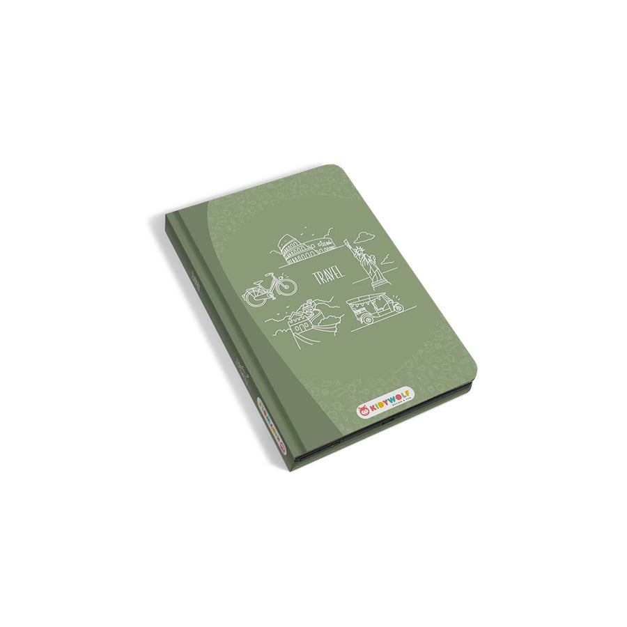 KIDYWOLF KIDYDRAW MINI LCD Zeichentablet "Travel" – 30 Motive