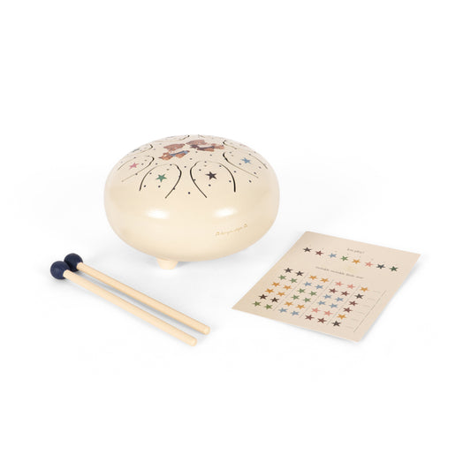 Konges Slojd – Zungentrommel „Marly“ mit 8 Tönen & 2 Schlägeln