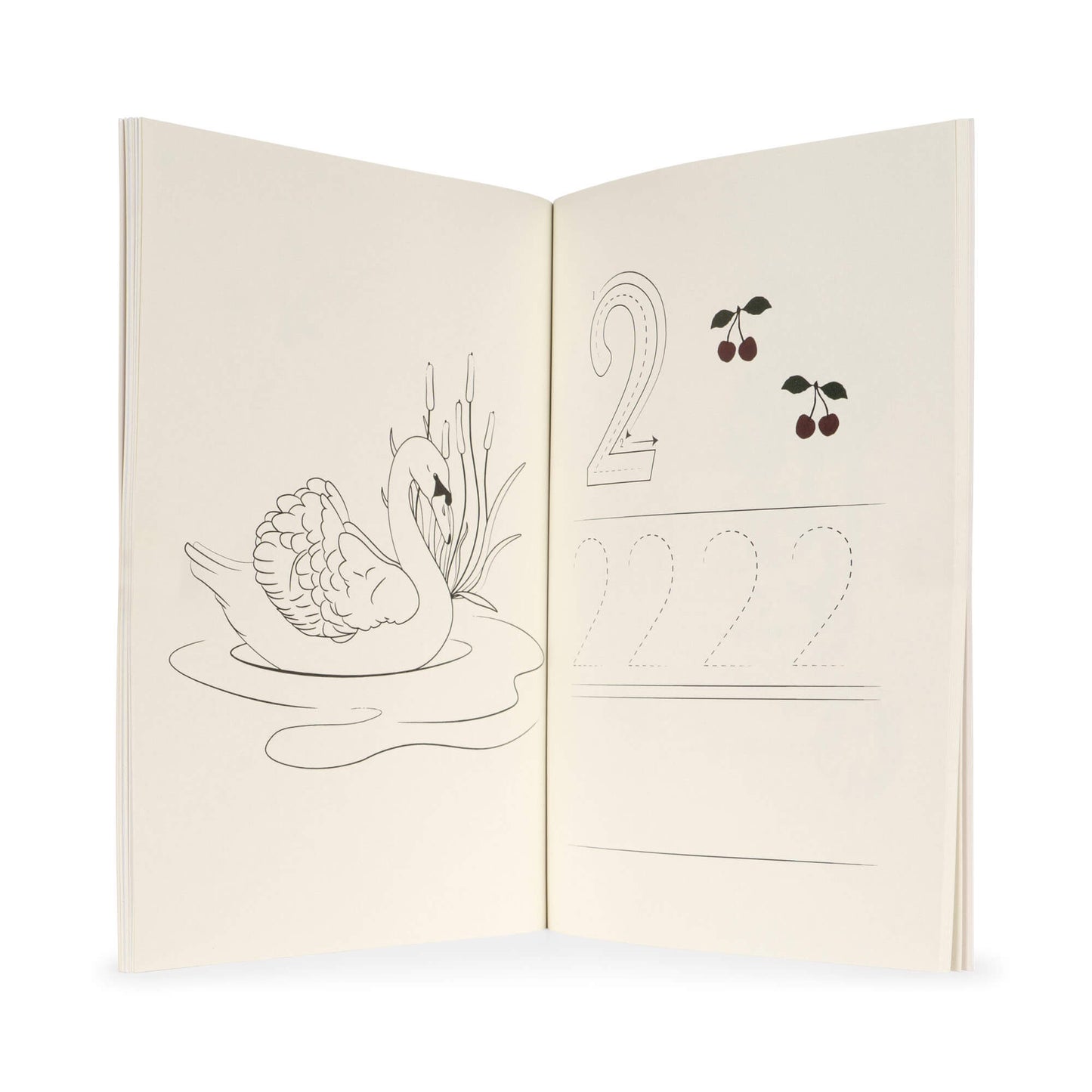 Konges Slojd – Malbuch & Spielbuch „My Activity Book“ mit Buntstiften
