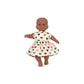Konges Slojd – Puppe „Mini Doll Coeur Colore“ weich, ab 18 Monaten