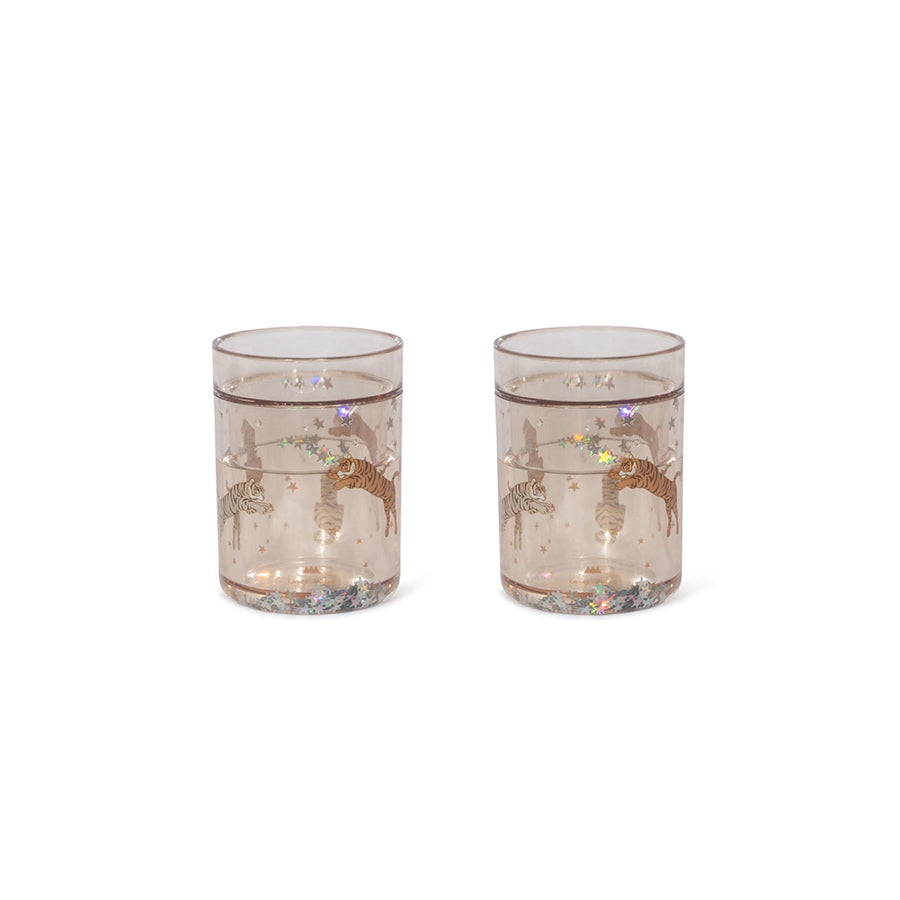Konges Sløjd - Glitzerbecher Roar, 2er Set