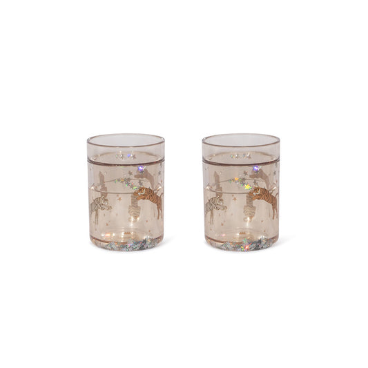 Konges Sløjd - Glitzerbecher Roar, 2er Set