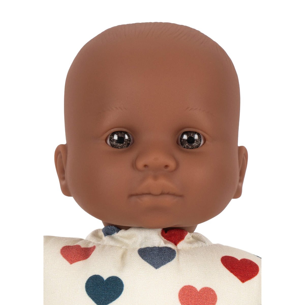 Konges Slojd – Puppe „Mini Doll Coeur Colore“ weich, ab 18 Monaten