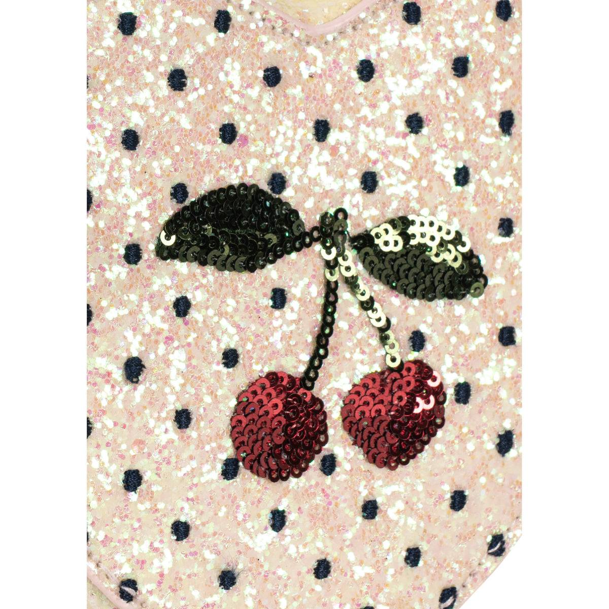 Konges Slojd – Umhängetasche „Heart Cherry“ für Kinder, Tasche