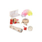 Konges Sløjd - Adventskalender mit 24 Geschenken, Kinder ab 3 - beige