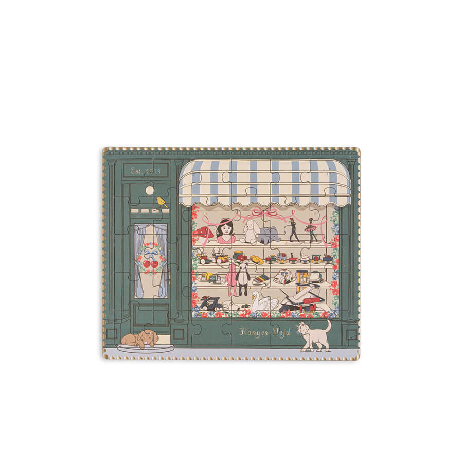 Konges Sløjd - Adventskalender mit 24 Geschenken, Kinder ab 3 - beige