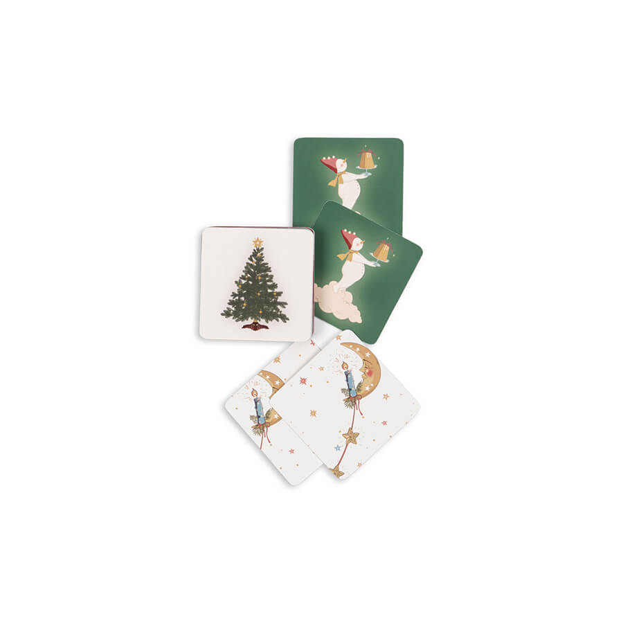 Konges Sløjd - Adventskalender mit 24 Geschenken für Kinder ab 3, blau