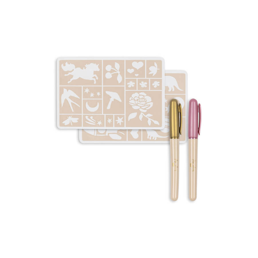 Konges Sløjd - Adventskalender mit 24 Geschenken, Kinder ab 3 - beige
