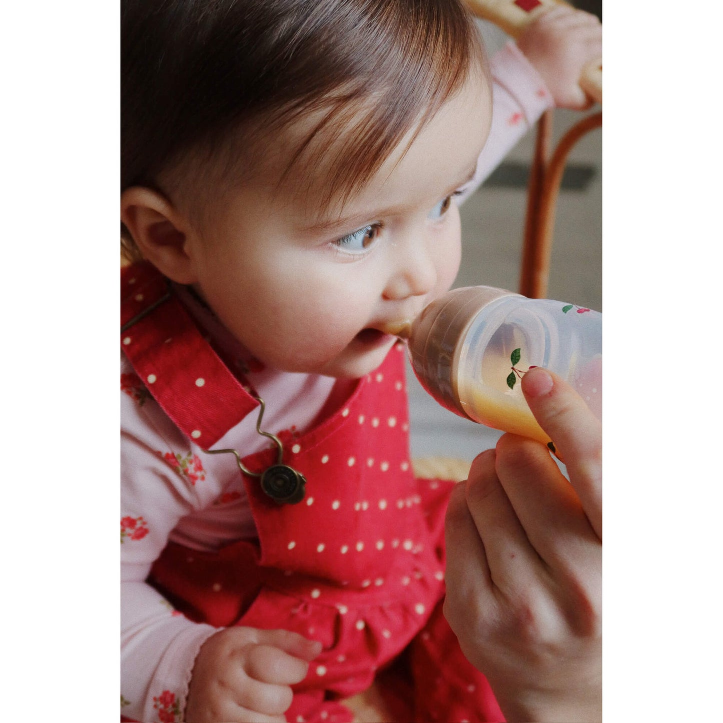 Konges Slojd - Baby Fütter-Set "Food Feeding Set - Cherry Blush"