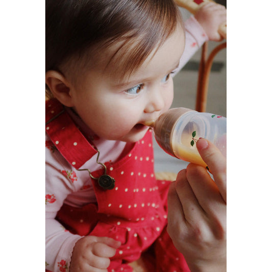 Konges Slojd - Baby Fütter-Set "Food Feeding Set - Cherry Blush"