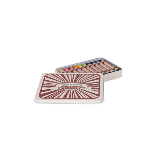 Konges Slojd – Wachsmalstifte „Multi“ 10er Set aus Bienenwachs